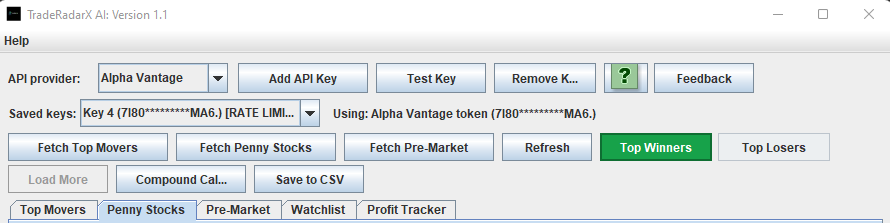 TradeRadarX AI product render